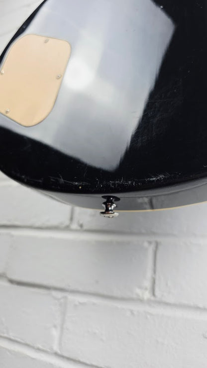 GUY TYLER LES PAUL BLACK ELECTRIC GUITAR