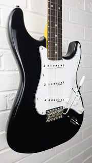 VINTAGE V6 REISSUED BLACK STRATOCASTER ELECTRIC GUITAR
