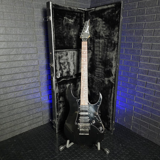 IBANEZ RG550 2007 20TH ANNIVERSARY BLACK ELECTRIC GUITAR