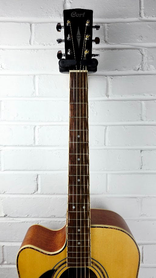 CORT AD880CE LH LEFT HANDED NATURAL ELECTRO ACOUSTIC GUITAR