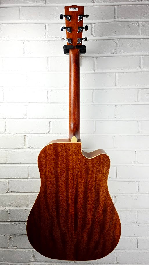 CORT AD880CE LH LEFT HANDED NATURAL ELECTRO ACOUSTIC GUITAR