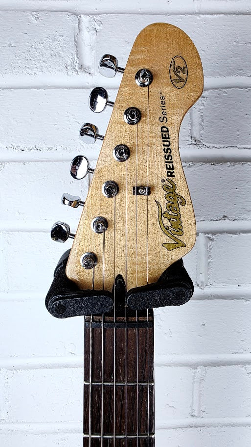 VINTAGE REISSUED SERIES V2 BLONDE TELECASTER ELECTRIC GUITAR