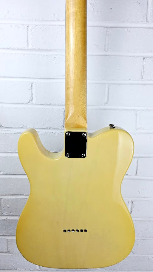 VINTAGE REISSUED SERIES V2 BLONDE TELECASTER ELECTRIC GUITAR