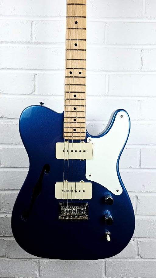 SQUIER PARANORMAL CABRONITA TELECASTER LAKE PLACID BLUE THINLINE ELECTRIC GUITAR