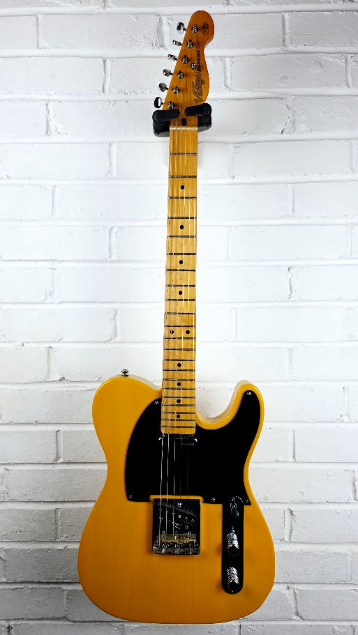 VINTAGE REISSUED SERIES V52 BUTTERSCOTCH TELECASTER ELECTRIC GUITAR
