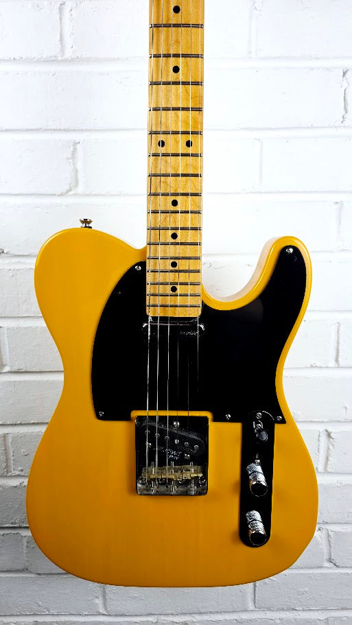 VINTAGE REISSUED SERIES V52 BUTTERSCOTCH TELECASTER ELECTRIC GUITAR