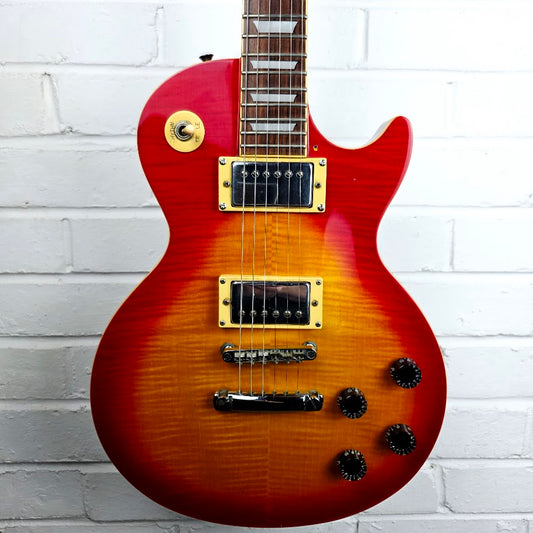EPIPHONE LES PAUL STANDARD CHERRY BURST "GIBSON" KOREA ELECTRIC GUITAR
