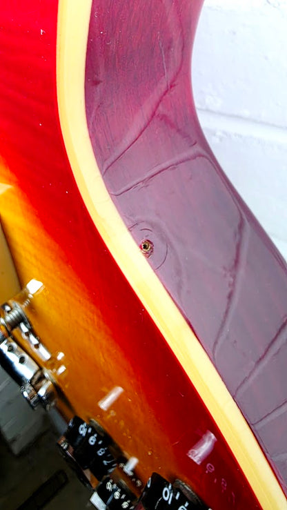 EPIPHONE LES PAUL STANDARD CHERRY BURST "GIBSON" KOREA ELECTRIC GUITAR