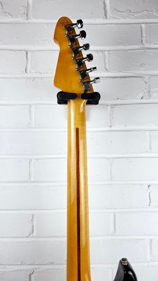 KAWAI AQUARIUS BLACK 1980s ELECTRIC GUITAR