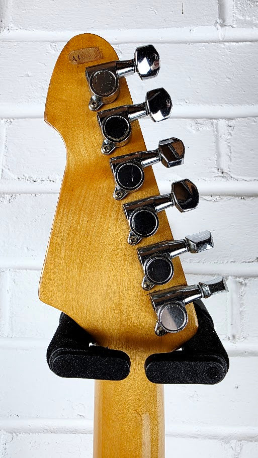 KAWAI AQUARIUS BLACK 1980s ELECTRIC GUITAR