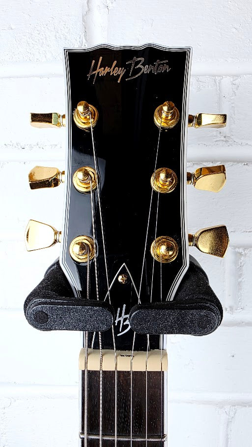 HARLEY BENTON DC-DLX SG GOTOH PELHAM BLUE ELECTRIC GUITAR