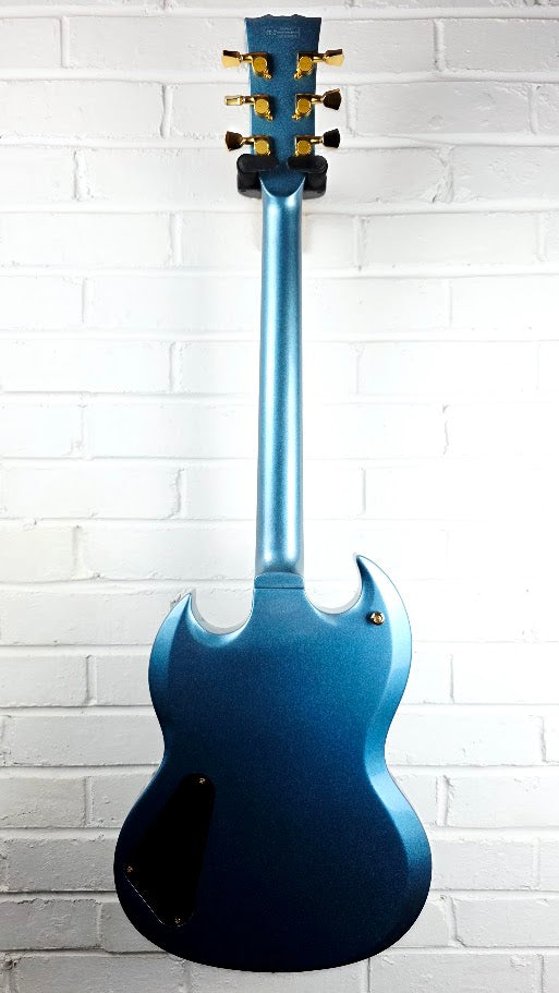 HARLEY BENTON DC-DLX SG GOTOH PELHAM BLUE ELECTRIC GUITAR