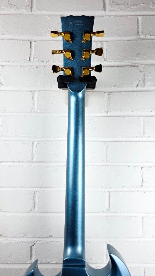 HARLEY BENTON DC-DLX SG GOTOH PELHAM BLUE ELECTRIC GUITAR