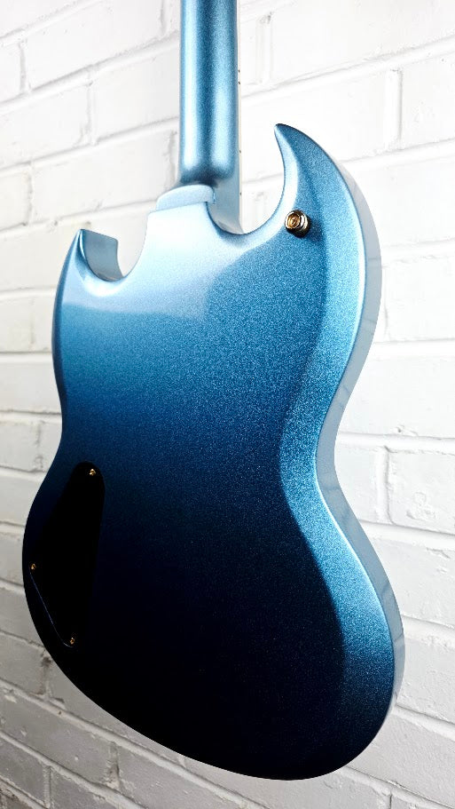 HARLEY BENTON DC-DLX SG GOTOH PELHAM BLUE ELECTRIC GUITAR