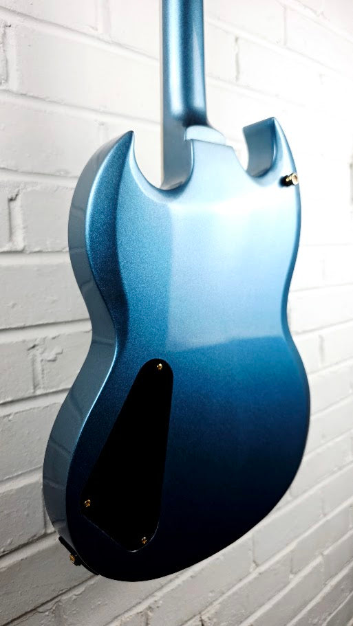 HARLEY BENTON DC-DLX SG GOTOH PELHAM BLUE ELECTRIC GUITAR