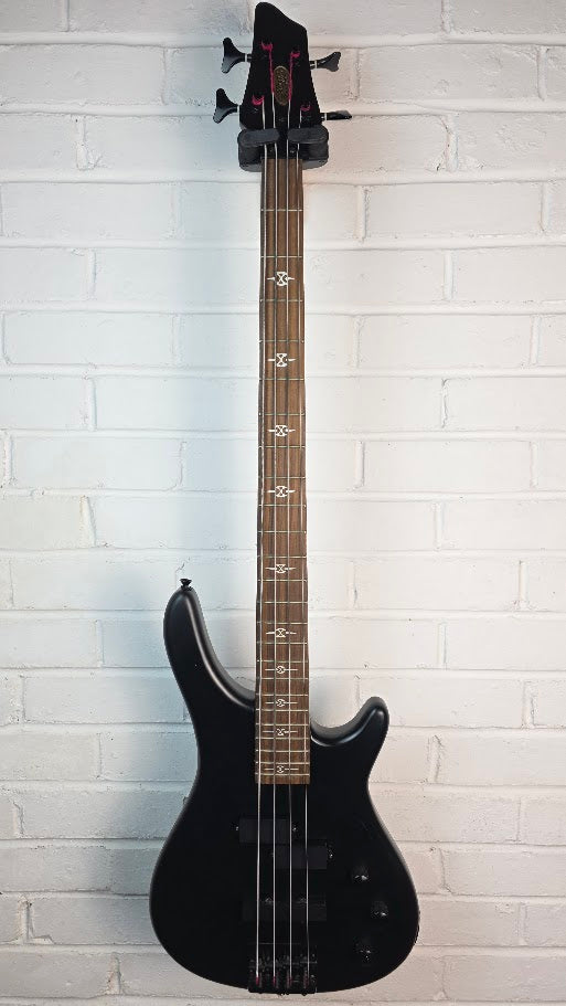STAGG BC300 GOTHIC BLACK 4 STRING BASS GUITAR