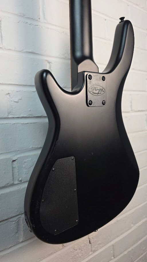 STAGG BC300 GOTHIC BLACK 4 STRING BASS GUITAR
