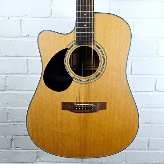 FRESHMAN FA200CELH LEFT HANDED ELECTRO ACOUSTIC GUITAR