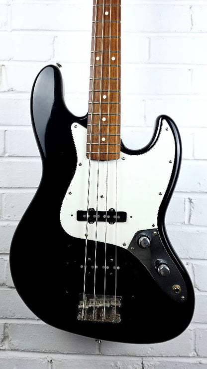 FENDER 1984 MIJ JAZZ BASS BLACK SERIAL E968853