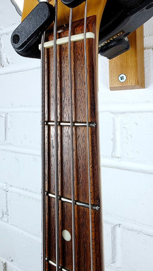 FENDER 1984 MIJ JAZZ BASS BLACK SERIAL E968853