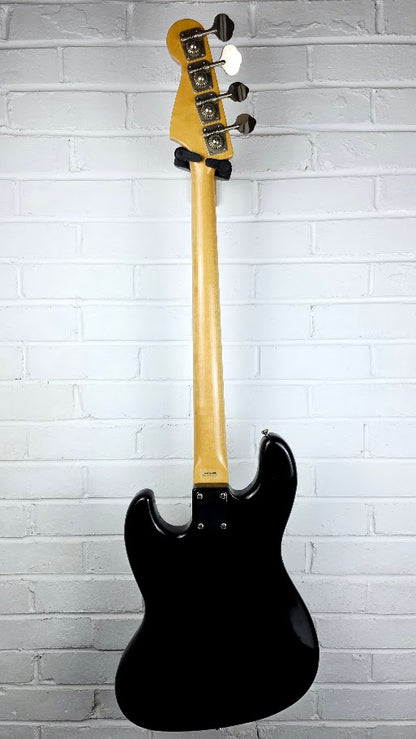 FENDER 1984 MIJ JAZZ BASS BLACK SERIAL E968853