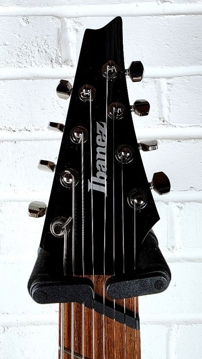 IBANEZ RGMS8 MULTI SCALE 8 STRING BLACK ELECTRIC GUITAR