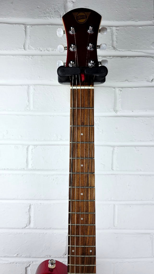 PIGNOSE PGG200 RED ELECTRIC GUITAR WITH BUILT IN AMP