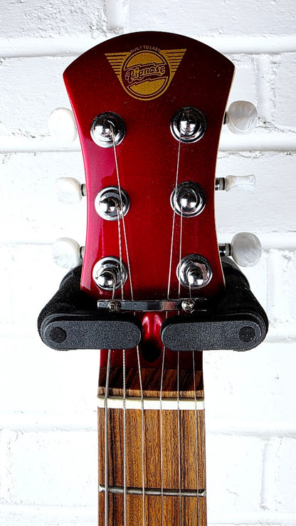 PIGNOSE PGG200 RED ELECTRIC GUITAR WITH BUILT IN AMP