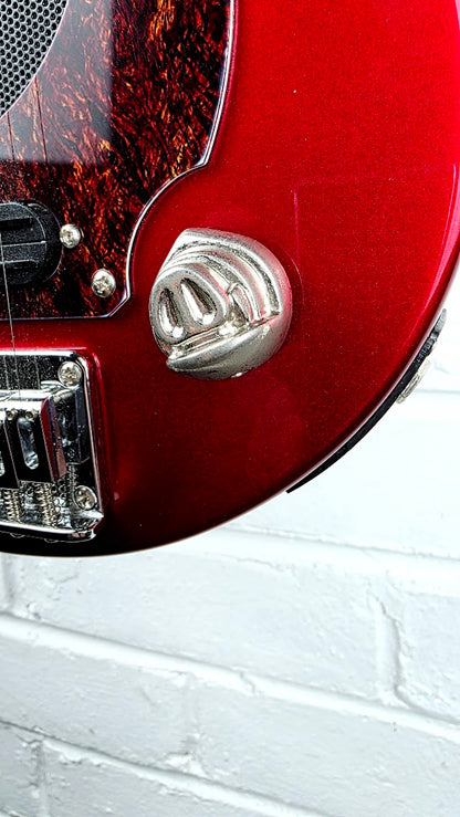 PIGNOSE PGG200 RED ELECTRIC GUITAR WITH BUILT IN AMP