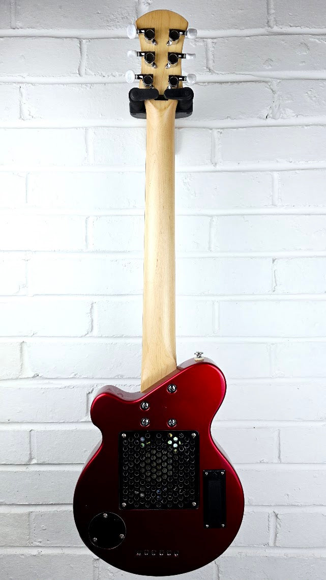 PIGNOSE PGG200 RED ELECTRIC GUITAR WITH BUILT IN AMP