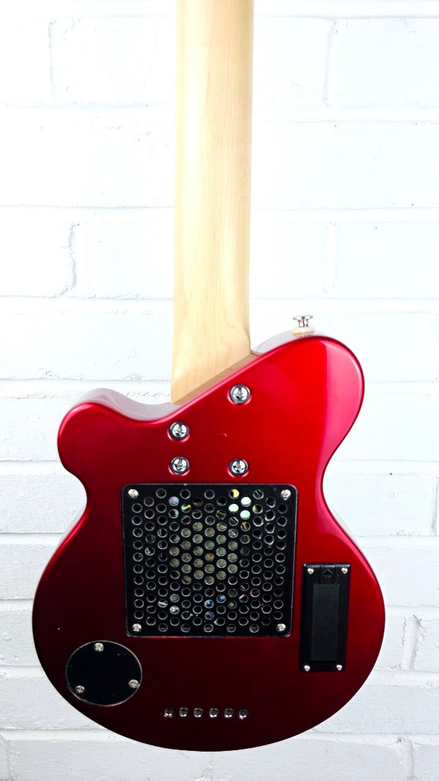 PIGNOSE PGG200 RED ELECTRIC GUITAR WITH BUILT IN AMP