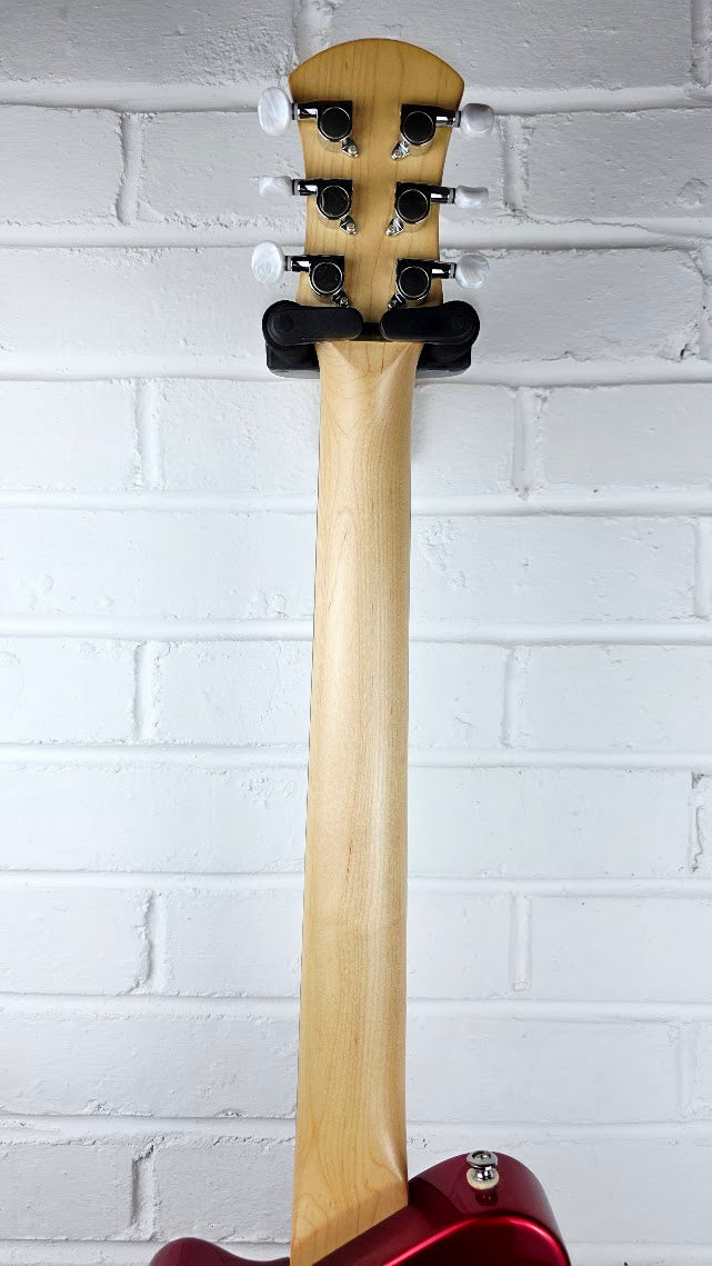 PIGNOSE PGG200 RED ELECTRIC GUITAR WITH BUILT IN AMP