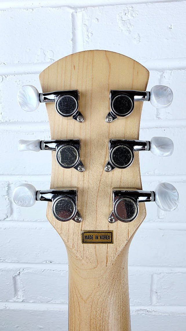 PIGNOSE PGG200 RED ELECTRIC GUITAR WITH BUILT IN AMP