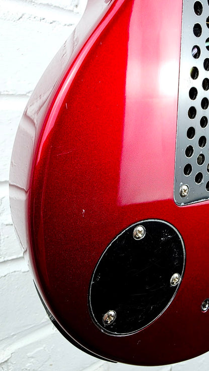 PIGNOSE PGG200 RED ELECTRIC GUITAR WITH BUILT IN AMP