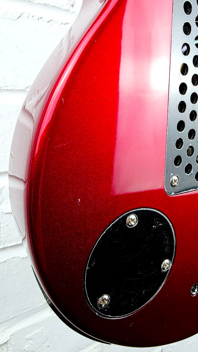 PIGNOSE PGG200 RED ELECTRIC GUITAR WITH BUILT IN AMP