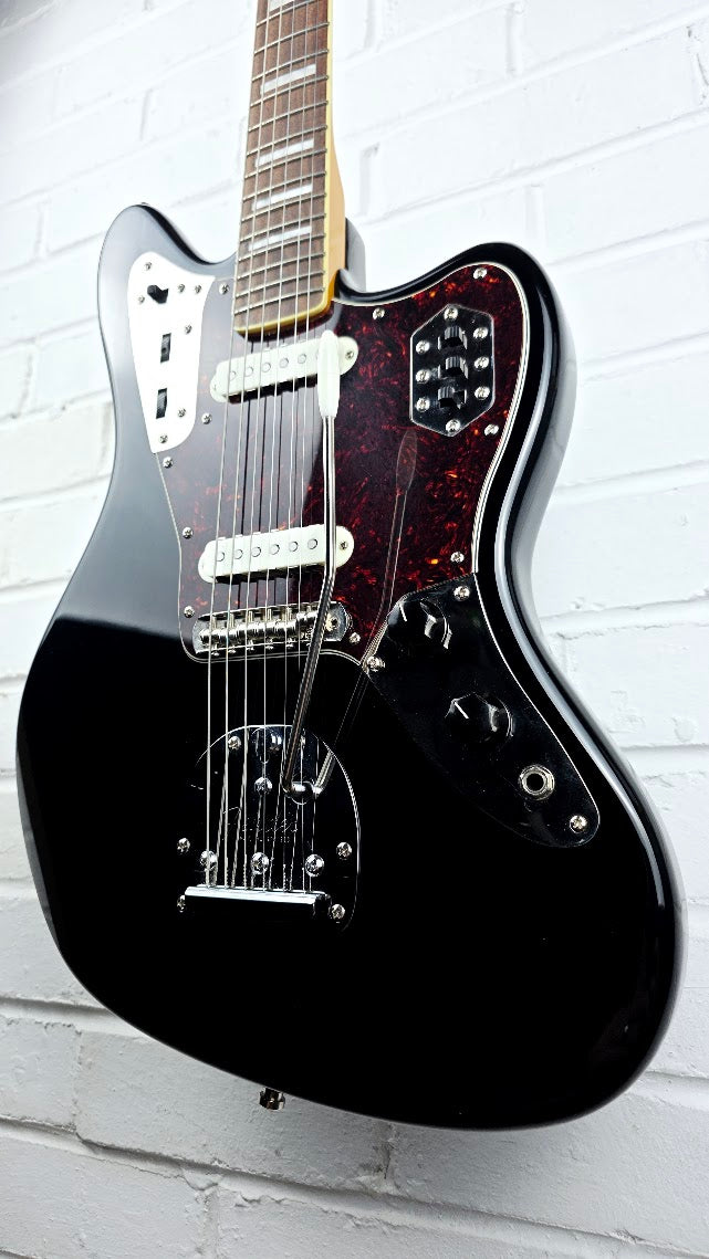 SQUIER CLASSIC VIBE 70S JAGUAR BLACK ELECTRIC GUITAR