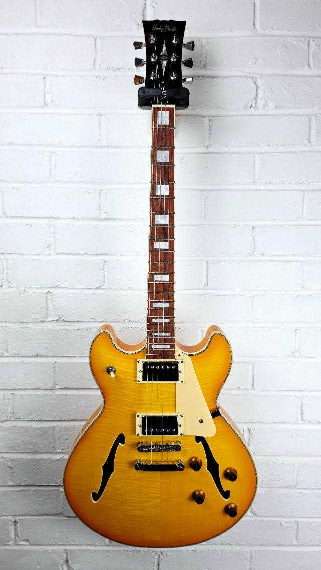 HARLEY BENTON HB35 PLUS LEMON DROP VINTAGE SERIES ELECTRIC GUITAR