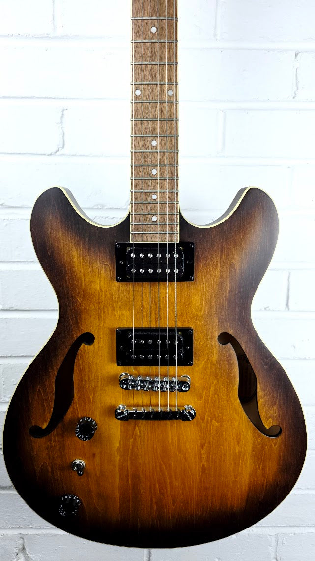 IBANEZ AS53L TF LEFT HANDED TOBACCO FLAT ELECTRIC GUITAR