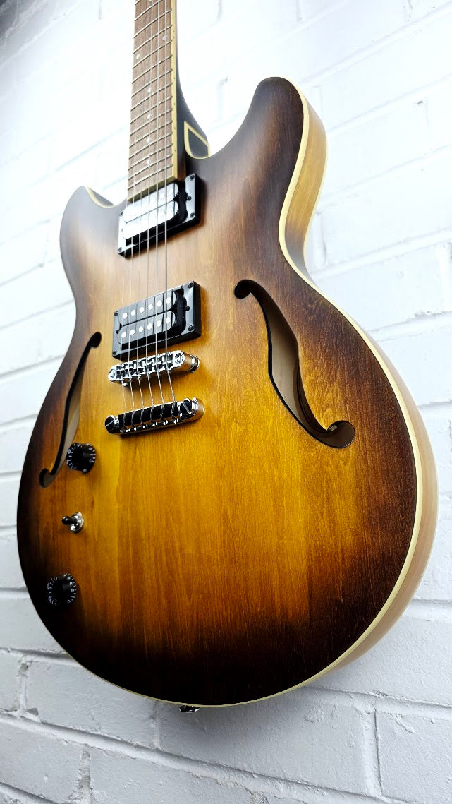 IBANEZ AS53L TF LEFT HANDED TOBACCO FLAT ELECTRIC GUITAR
