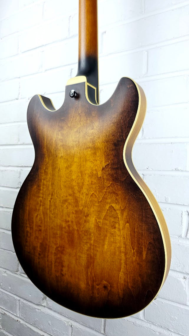 IBANEZ AS53L TF LEFT HANDED TOBACCO FLAT ELECTRIC GUITAR