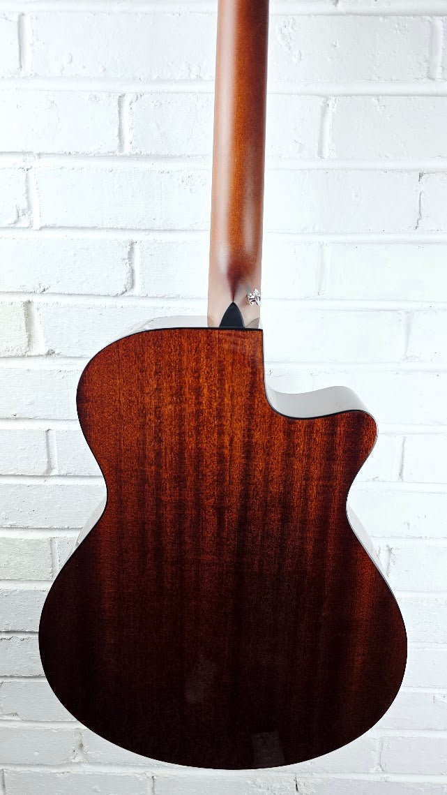 IBANEZ AEG70L TIH LEFT HANDED TIGER BURST HIGH GLOSS ELECTRO ACOUSTIC GUITAR