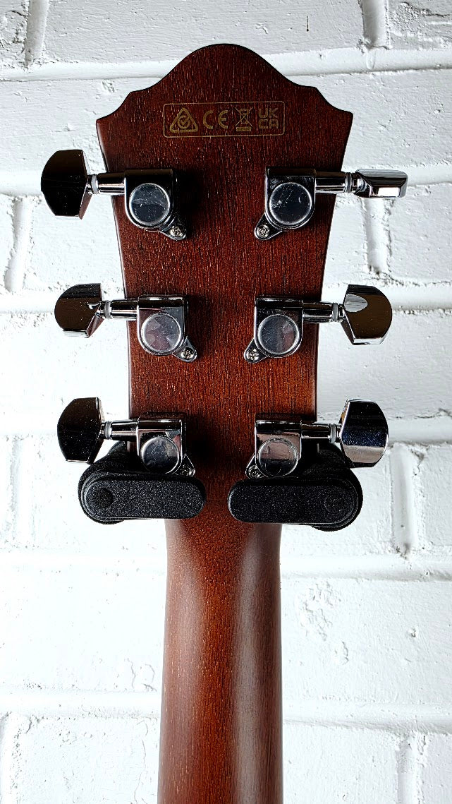 IBANEZ AEG70L TIH LEFT HANDED TIGER BURST HIGH GLOSS ELECTRO ACOUSTIC GUITAR