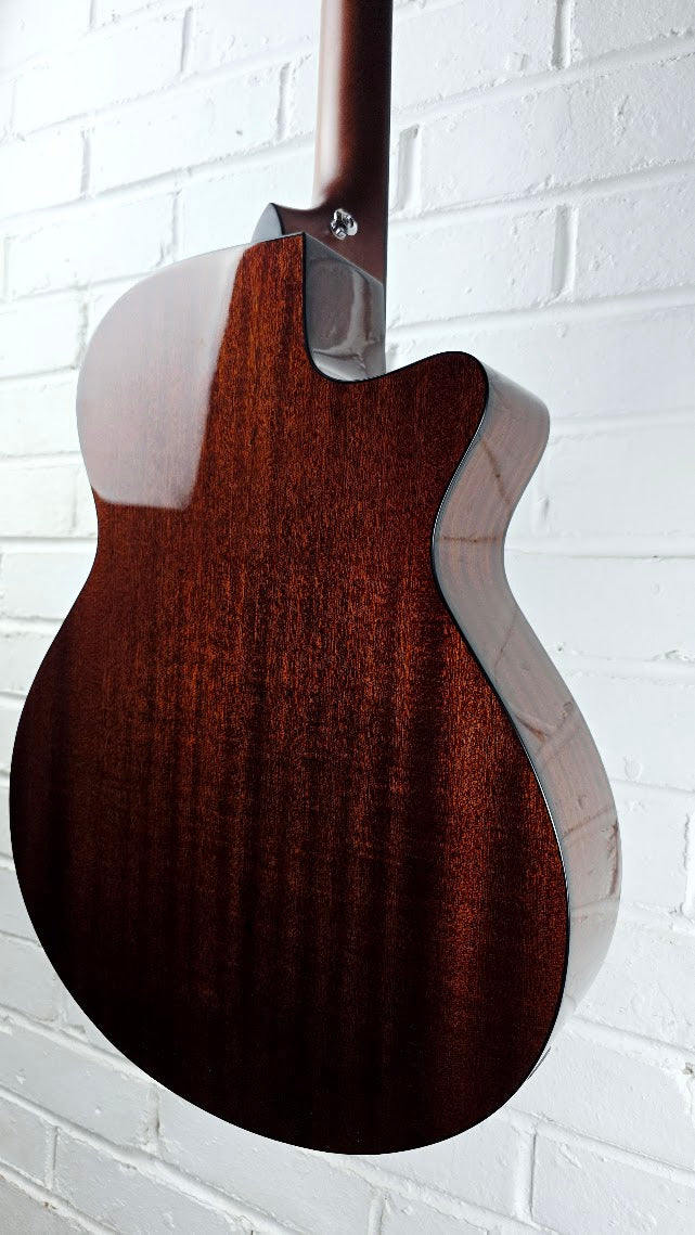 IBANEZ AEG70L TIH LEFT HANDED TIGER BURST HIGH GLOSS ELECTRO ACOUSTIC GUITAR