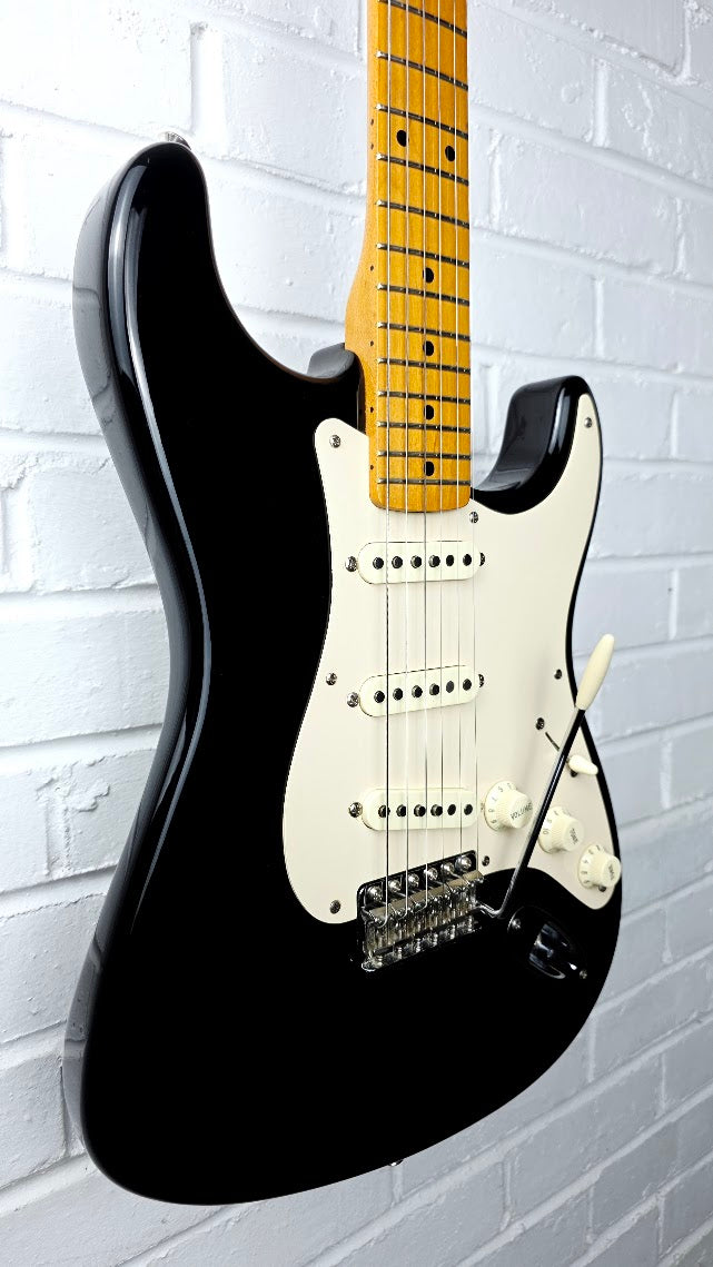 FENDER CLASSIC SERIES 50s STRATOCASTER MIM 2004 BLACK ELECTRIC GUITAR