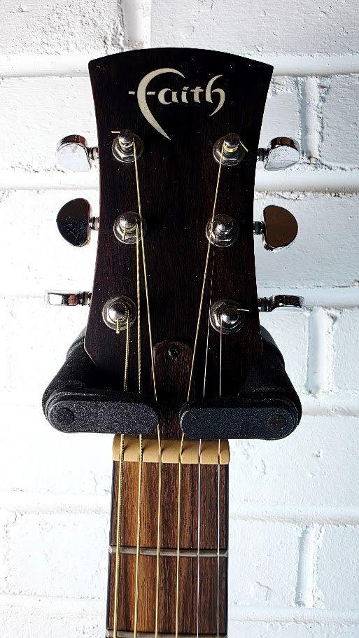 FAITH FDS MINI SATURN NOMAD ELECTRO ACOUSTIC TRAVEL GUITAR AND CASE