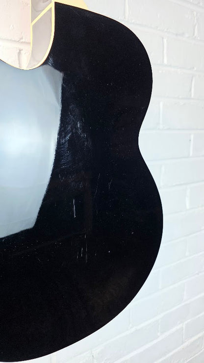 EPIPHONE ORVILLE EO-2 EB EBONY ELECTRO ACOUSTIC GUITAR