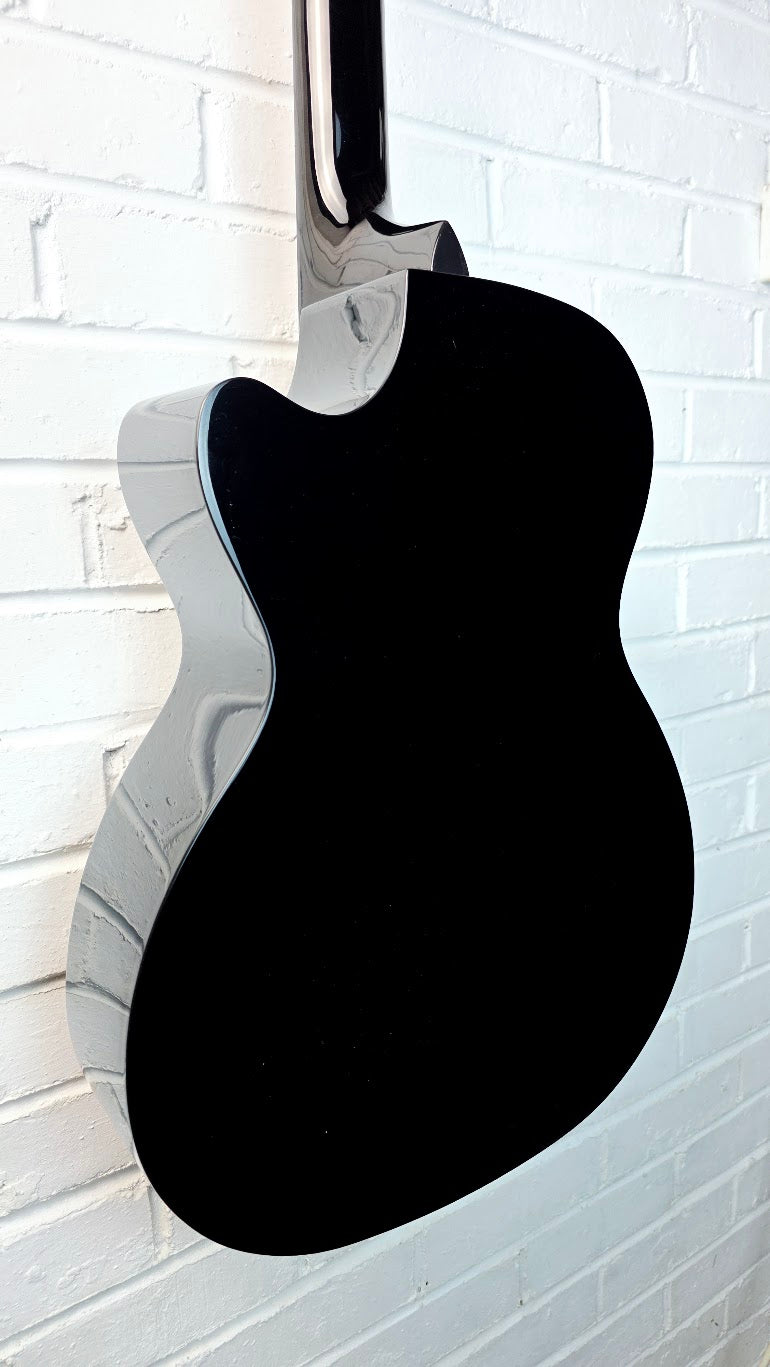 FENDER CB-60SCE BLK LR ELECTRO ACOUSTIC BASS GUITAR BLACK