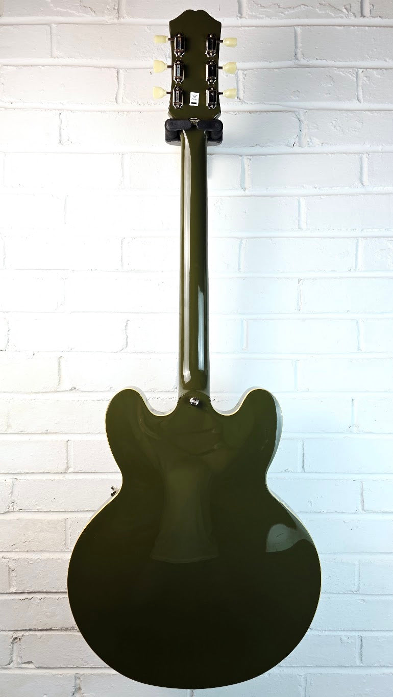 EPIPHONE ES 335 IG INSPIRED BY GIBSON DRAB OLIVE ELECTRIC GUITAR
