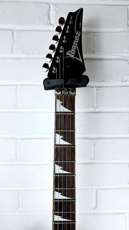 IBANEZ RG350EX RG SERIES BLACK ELECTRIC GUITAR