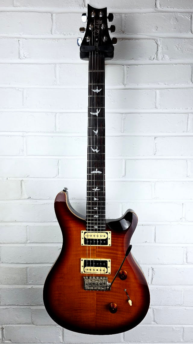 PRS SE CUSTOM 24 TOBACCO BURST ELECTRIC GUITAR